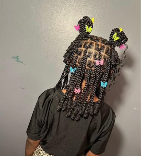 Kids Invisible Locs, Kids Hairstyles Black, Beaded Hairstyles, Hairstyles For Kids Braids, Kiddie Hairstyles, Kids Braid Styles, Child Hairstyles, Toddler Braided Hairstyles, Daughter Hairstyles