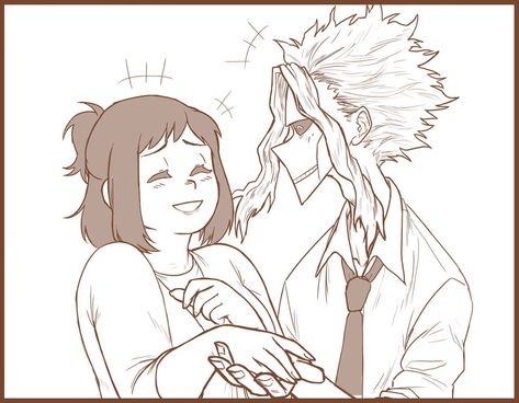 Image All Might X Inko, Midoriya Inko, Inko Midoriya, Toshinori Yagi, Fairy Tail Art, Academia Wallpaper, All Might, Buko No Hero Academia, Anime Ships