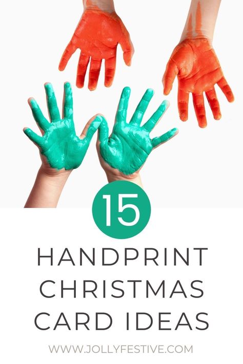 Looking for Christmas handprint crafts to make with your kids? Stop the scroll! We've pulled together 15 of the best Christmas handprint DIY ideas for you to create. With everything from tutorials on handprint Christmas trees, Santa, reindeer, elves, Grinch and so much more. The perfect Christmas keepsake from your baby, toddler or young child, grab the paints and get started with your handprint cards today! Preschool Christmas Cards To Make, Christmas Cards With Handprints, Christmas Handprint Cards For Kids, Christmas Cards Kids Handprint, Kids Christmas Cards Handprint, Diy Christmas Cards Preschool, Handprints Christmas Crafts, Toddler Made Christmas Cards, Toddler Diy Christmas Cards