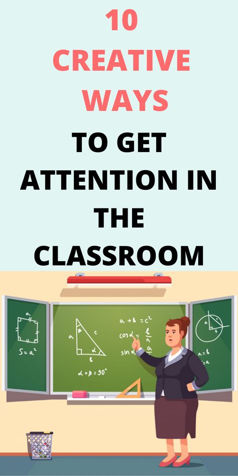 These 10 Creative Ways will help you Get Attention in the Classroom. They are great for Classroom Management. #edupstairs #Teaching #classroommanagement #teachersofinstagram #teachersfollowteachers #classroom #iteach #education #teacherlife #teacher #behaviormanagement #teacherspayteachers Classroom Engagement Strategies, Business Education Classroom, Brain Breaks Elementary, Teaching Art Elementary, Curriculum Planner, Teaching Hacks, Teacher And Student Relationship, History Lesson Plans, Teacher And Student