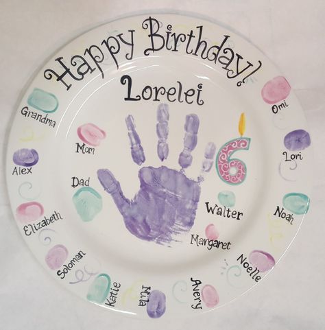 Birthday Pottery, Birthday Plates, Painting Birthday, Birthday Plate, Paint Your Own Pottery, Pottery Plate, Pottery Plates, First Birthday Party, Baby First Birthday