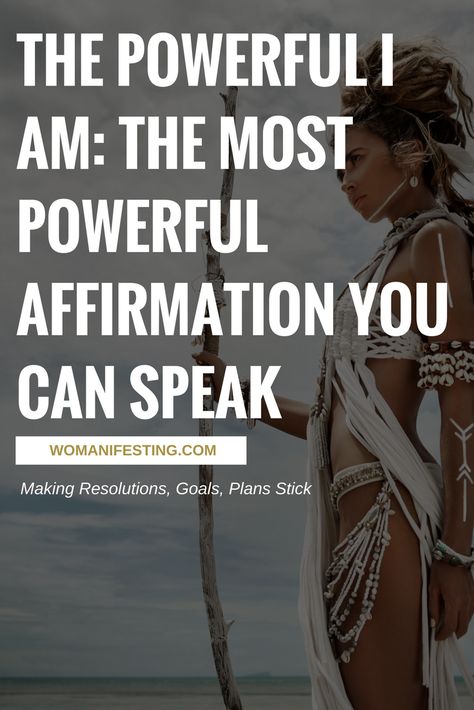 The Powerful I AM: The Most Powerful Affirmation You Can Speak | Let’s talk about the power of I am. These two words are the most powerful affirmation we can ever speak over our own lives. The Power Of I Am, Abundance Mentality, Success Advice, Spiritual Motivation, Life Coach Business, Life Coaching Business, Spiritual Business, Positive Affirmation Cards, I Am Affirmations