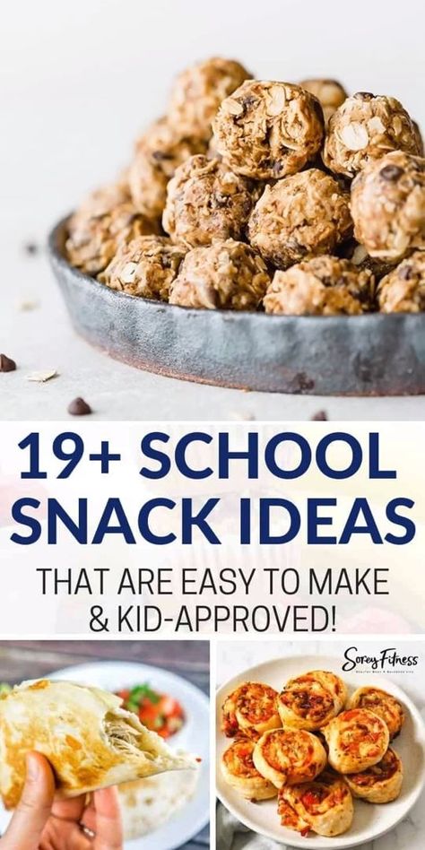 Sep 10, 2019 - Make meal prep easier with these healthy school snacks! Your kids will enjoy these delicious school snack ideas, and you'll love how easy they are to make! Kids Furniture Diy, Healthy Kids Snacks Easy, Snacks For Christmas, Kids Healthy Lunches, Snacks For Teens, Simple Snack Ideas, Snacks For School, Healthy School Snacks, Lunch For School