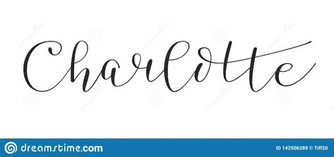 Scarlett Tattoo Name, Charlotte Tattoo Ideas, Charlotte In Cursive, Charlotte Tattoo, Charlotte Just Like That, Charlotte Name, Delicate Tattoos For Women, Brush Pen Lettering, Delicate Tattoo