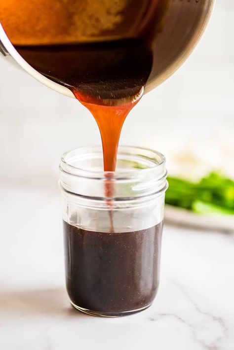 So good! The best easy thick and sweet homemade teriyaki sauce recipe. | #teriyakisauce | #teriyaki | Sriracha Sauce Recipe, Sweet Teriyaki Sauce, Honey Sriracha Sauce, Teriyaki Burgers, Dipping Sauces For Chicken, Teriyaki Sauce Recipe, Chicken Wing Sauces, Teriyaki Glaze, Homemade Buffalo Sauce