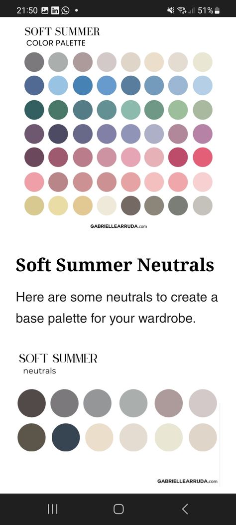 Soft Summer Make Up Palette, White For Soft Summer, Soft Summer Gold Or Silver, Neutrals For Soft Summer, Soft Summer Basics, Soft Summer Aesthetic Wallpaper, Cool Summer Palette Outfits Color Combos, Fair Soft Summer Outfits, Classic Summer Color Palette Outfits