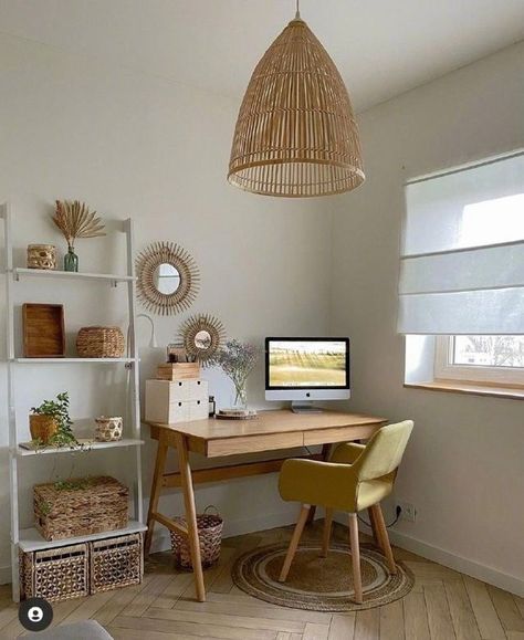 Cozy Home Office, Office Room Decor, Pinterest Room Decor, Study Room Decor, Cozy Room Decor, Apartment Decor Inspiration, Decor Home Living Room, Apartment Inspiration, Office Bedroom