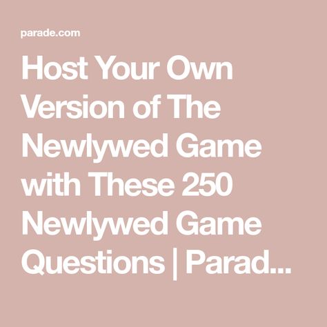 Not So Newly Wed Game Questions, Diy Newlywed Game, Newlywed Game Questions For Friends, Funny Newlywed Game Questions, Newlywed Game Questions For Church, Newly Wed Game Questions Hilarious, Newlywed Game Questions Couples, Newly Wed Game Questions Couple, Not So Newlywed Game Questions