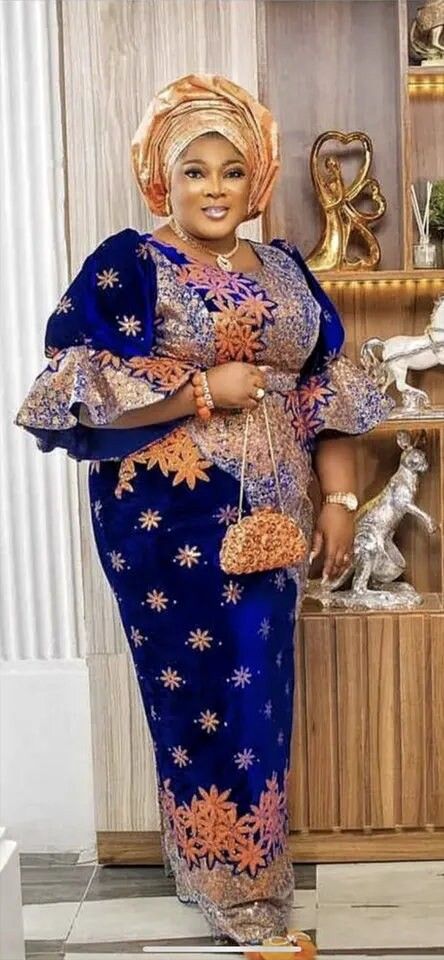 A Shape Gown Ankara, Lace Blouse Styles, Nigerian Traditional Dresses, Lace Dress Classy, Nigerian Lace Styles Dress, Nigerian Lace Styles, African Fabric Dress, African Inspired Clothing, Dinner Dress Classy