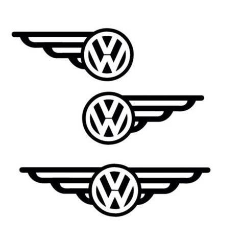 Vw Emblem, Vw Logo, Vw Ideas, Vw Art, Car Sticker Design, Skeleton Sticker, Draw Easy, Image Svg, Motorcycle Stickers