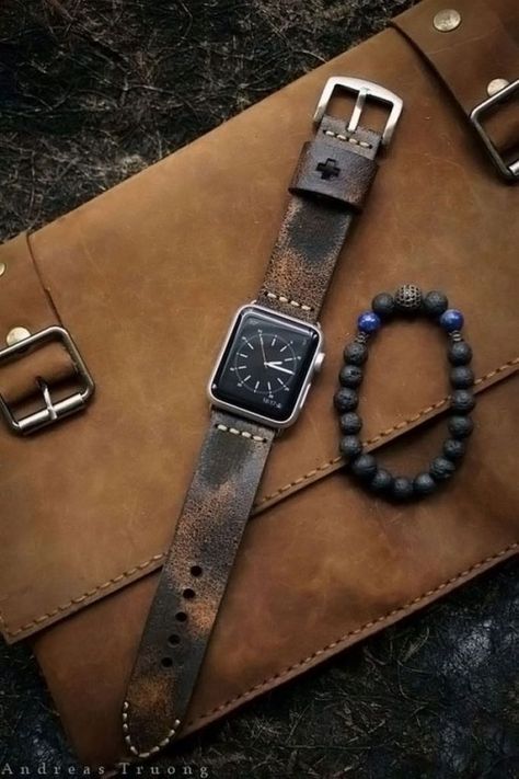 Daily Man Up (25 Photos) - Suburban Men Men Ties, Apple Watch Sport, Apple Watch 42mm, Man Up, Leather Watch Strap, Distressed Leather, Bagpack, Men's Accessories, Coco Chanel