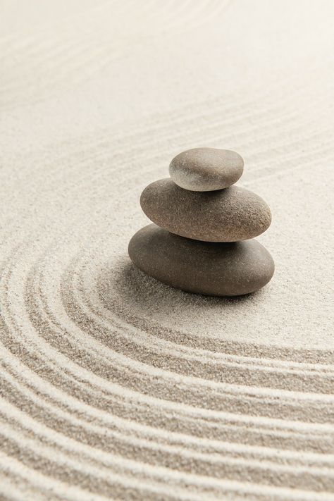 Zen Background, Balance Concept, Art Of Balance, Zen Aesthetic, Zen Wallpaper, Image Zen, Sand Background, Mental Space, Homemade Modern