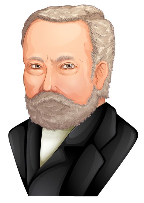 Louis Pasteur, Images Design, Free Vectors, Vintage Frames, Design Templates, Fun Games, Frame Design, Premium Vector, Vector Art