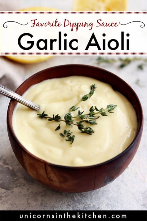 Lemon Aoli Dressing, Garlic Lime Aioli, Aoli Recipe For Crab Cakes, Homemade Aioli Recipe, Aoili Recipe Garlic, Aoili Recipe Homemade, Homemade Garlic Aioli, Aioli For Crab Cakes, Lemon Aoli Recipe