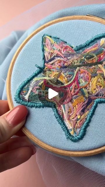 DMC Crafts on Instagram: "The cutest way to use up thread scraps 🧵  @flynn_and_mabel   #dmcthreads #embroidery #stitchersofinstagram #stitching #stitch #handmade #reuse #recycle #sustainability #ecofriendly #zerowaste #reduce #craftersofinstagram #crafting #crafts #diy #creative #diycrafts #crafty" Scrap Embroidery Thread Ideas, Scrap Thread Ideas, Thread Scraps, Embroidery Thread Crafts, Reuse Recycle, Sewing Thread, Diy Creative, Embroidery Thread, Crafts Diy