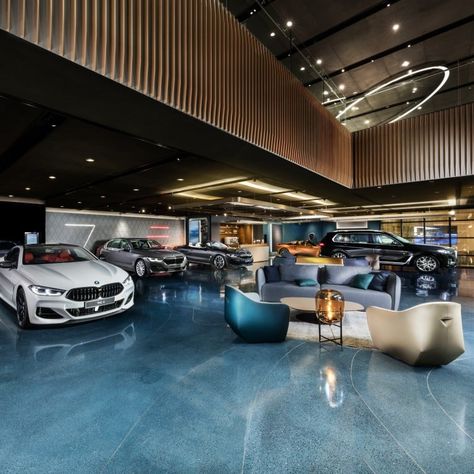 BMW’s new flagship showroom for luxury cars — a meticulously curated experience | South China Morning Post Bmw Car Showroom, Garage Shoe Storage, Car Showroom Interior, Car Showroom Design, Luxury Car Garage, Luxury Car Brands, Cars Room, Bmw S, Showroom Interior Design