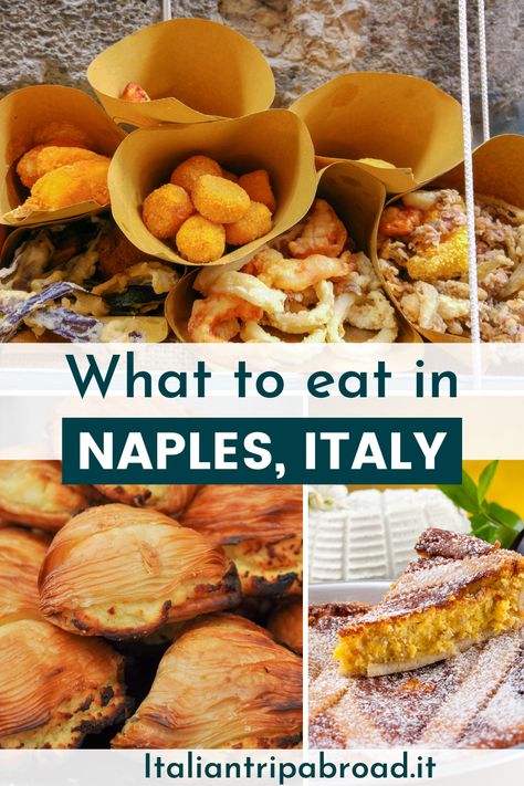 Neapolitan Recipes, Naples Food, Italian Islands, Italy Recipes, Napoli Food, Italy Naples, Food Italy, Eat On A Budget, Napoli Italy