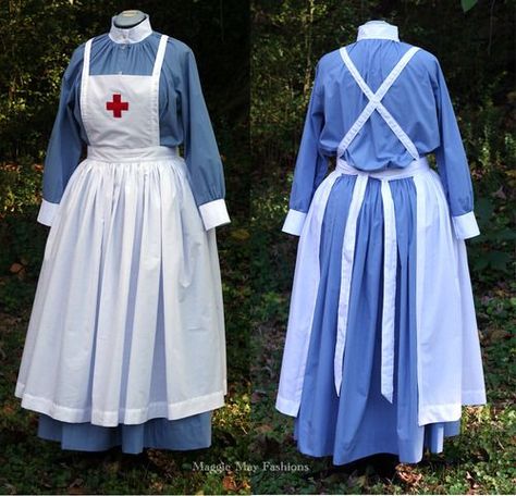 Nurse Becky, Clara Barton, Red Cross Nurse, Museum Ideas, Antique Things, Vintage Nurse, Alice Blue, Women's Uniforms, Wax Museum