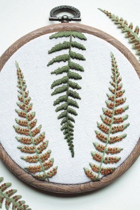 Embroidered Botanicals, Back Of Embroidery, Wood Embroidery, Nerd Crafts, Pola Sulam, French Knot, Hand Embroidery Art, Embroidery Craft, Stitching Art