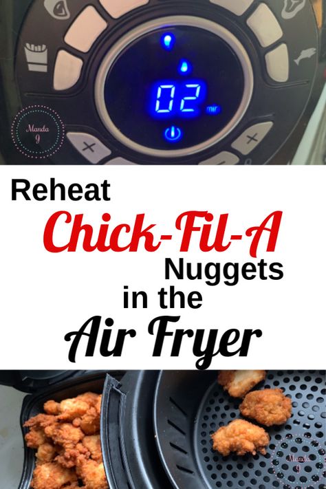 How to Reheat Up Chick-Fil-A Chicken Nuggets in an Air Fryer - The Kitchen Chair Chick Fil A Nuggets, Deep Fat Fryer, Reheat Chicken, Boneless Wings, Air Fryer Oven Recipes, Kitchen Skills, Best Air Fryers, Basic Kitchen, Cooking 101