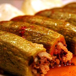 Egyptian Molokhia, Kousa Mahshi Recipe, Molokhia Recipe, Kousa Mahshi, Rice Stuffing, Middle East Recipes, Stuffing Ingredients, Stuffed Zucchini, Egyptian Food