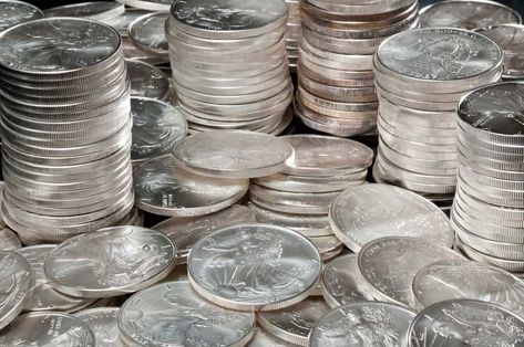 How Much is a Silver Coin Worth? (Price Chart) Silver Coins Worth, Barbarian Costume, Old Silver Coins, Eagle Coin, American Coins, Proof Coins, Victoria Secret Perfume, Silver Bullion, Price Chart