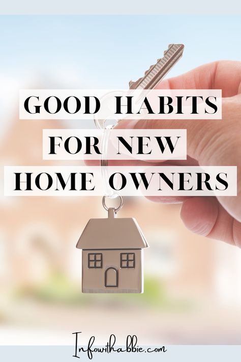 Buying a house can be daunting, right? Especially as a first time buyers; there's no hiding the fact it is a huge learning curve. Check out my blog post related to the good habits you should start when you move out or become a home owner. #homebuyer #firsttimebuyer #property First Time Home Owner Essentials, Buying First Home Aesthetic, First Time Home Owner, Homeowner Tips, Buying First Home, House Owner, New Home Owner, New Home Owners, Buying A House