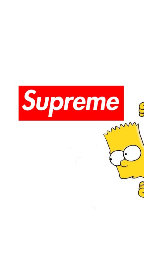 LiftedMilesOG Supreme Creation (The Simpsons) Misfits Wallpaper, Supreme Wallpapers, Supreme Iphone Wallpaper, Hypebeast Room, Supreme Wallpaper, Trendy Wallpaper, Apple Watch Faces, Anime Shadow, Luxury Logo