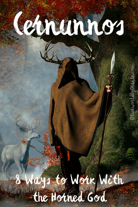 Celtic Paganism, The Horned God, Celtic Deities, Horned God, Male Witch, Irish Mythology, Celtic Gods, Pagan Gods, Celtic Goddess