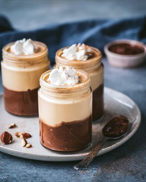 Espresso Cheesecake, Cheesecake Jars, Rainbow Plant Life, Ig Food, Cheesecake Vegan, Vegan Nutella, Vegan Pantry, Nutella Cheesecake, Cheesecake Mousse