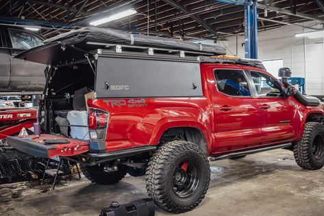 GFC Topper Installation Shop Denver, Colorado: TRU Automotive Nissan Frontier Accessories, 3rd Gen Tacoma, Overland Truck, Lightweight Tent, Nissan Frontier, Denver Colorado, Denver, Nissan, Colorado