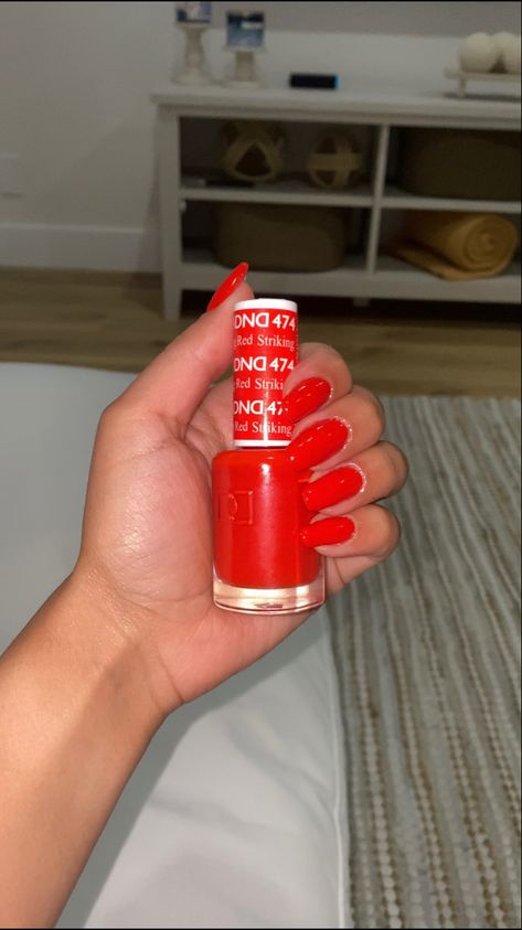 Dnd Gel Polish Colors Red Cherry, Dnd 757 Chili Pepper, Red No Chip Nails, Striking Red Dnd, Dnd Lucky Red, Dnd 430 Ferrari Red, Dnd 638 Red Mars, Bright Red Nails Dnd, Red Gel Colors