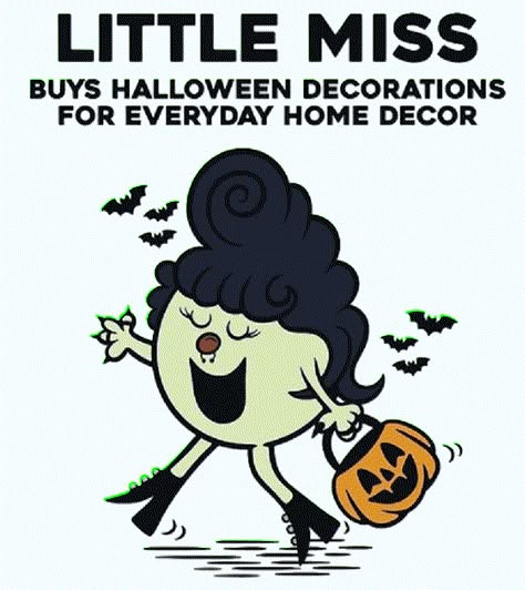 funny halloween memes little miss memes for halloween. home decor Little Miss Halloween, Miss Halloween, Little Miss Memes, Little Miss Characters, Lil Miss, Mr Men, Spooky Szn, Halloween 3, Halloween Vibes