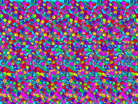 Magic Eye Posters, 3d Hidden Pictures, Hidden 3d Images, 3d Stereograms, Magic Eye Pictures, Eye Illusions, Magic Illusions, Illusion Pictures, Eye Tricks