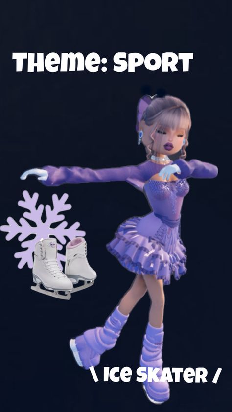 (Skates can be made without VIP) Ice Skater Dress, Blonde And Blue Hair, Art Journal Challenge, Ice Skating Outfit, Imvu Outfits Ideas Cute, Soccer Outfit, Ice Skater, Ice Dresses, Ice Skating Dresses