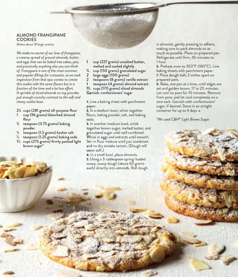 ALMOND FRANGIPANE COOKIES Almond Frangipane Cookies, Frangipane Cookies, Almond Frangipane, Almond Flour Recipes, Flour Recipes, Almond Flour, Cookie Decorating, Italian Recipes, Delicious Desserts