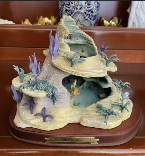 Mermaid Dollhouse, Mermaid Castle, Mermaid House, Disney Room Decor, Fairy Garden Designs, Disney Rooms, Mermaid Aesthetic, Fairy Aesthetic, Mermaids And Mermen