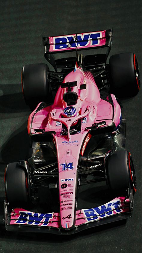 alonso pink alpine Alpine F1 Pink, Pink Formula 1 Car, Pink F1 Car, Pink Formula 1, Pink Race Car, Alpine F1, F1 2022, F1 Art, Renault Alpine