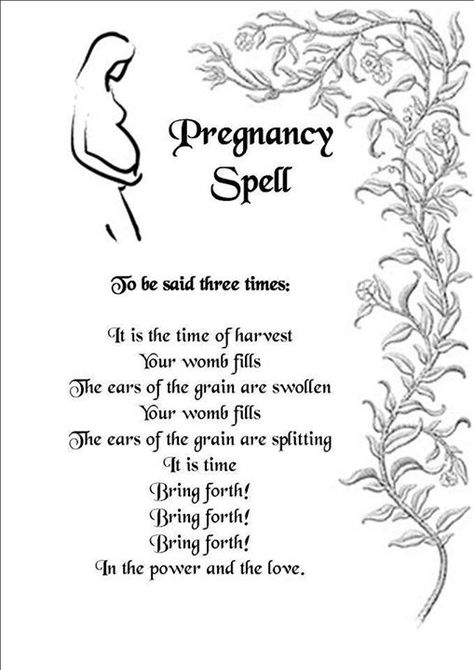 Pregnancy Spell Spells For Beginners, Wiccan Magic, Healing Spells, Magic Spell Book, Under Your Spell, Wiccan Spell Book, Magick Spells, Witchcraft Spell Books, Spell Books