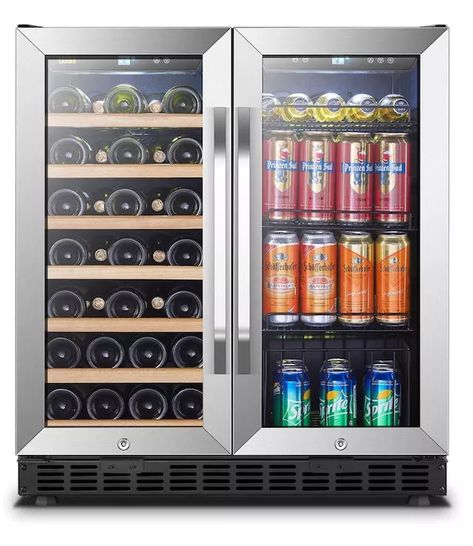 Wine And Beverage Cooler, Wine And Beer Fridge, Beer Refrigerator, Best Wine Coolers, Wine Coolers Drinks, Beverage Fridge, Beer Fridge, Mini Refrigerator, Beverage Refrigerator