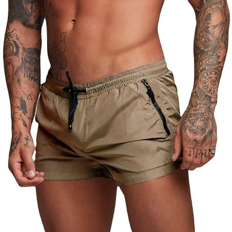 Mens linen shorts