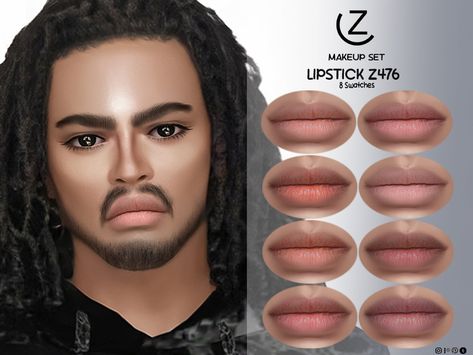 The sims 4 Lips Sims 4 Cc, Sims 4 Cc Male, Cc Skin, Sign Language Chart, Lip Shades, Sims 4 Cc Skin, Lips Shades, Sims4 Cc, Sims 4 Cas