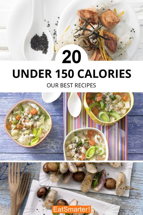 Under 150 Calories | eatsmarter.com Snow Pea Salad, Lobster Soup, Grapefruit Salad, Fig Salad, Under 100 Calories, Mini Cucumbers, Asian Vegetables, Pea Salad, 100 Calories