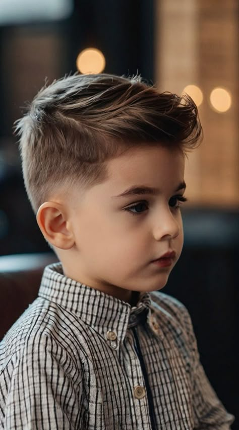 10 Cool Little Boys Haircut Ideas to Try for Summer #BoysHaircuts #SummerHaircuts #LittleBoysHaircuts https://whispers-in-the-wind.com/best-boys-haircuts-for-school-trendy-and-easy-styles/?10-cool-little-boys-haircut-ideas-to-try-for-summer-boyshaircuts-summerhaircuts-littleboyshaircuts Cool Toddler Boy Haircut, Toddler Fade Haircut, Baby Boy Haircut Styles, Boys Haircut Ideas, Boy Hair Style, Toddler Haircut, Baby Boy Haircut, Baby Boy Hair