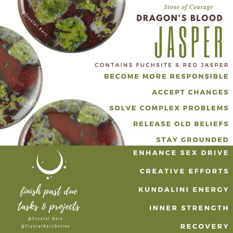 Dragon Stone Crystal Meaning, Dragonsblood Jasper Meaning, Dragon Stone Meaning, Dragon Bloodstone Meaning, Dragons Blood Crystal Meaning, Blood Stone Meaning, Sunrise Ritual, Jasper Stone Meaning, Bloodstone Meaning