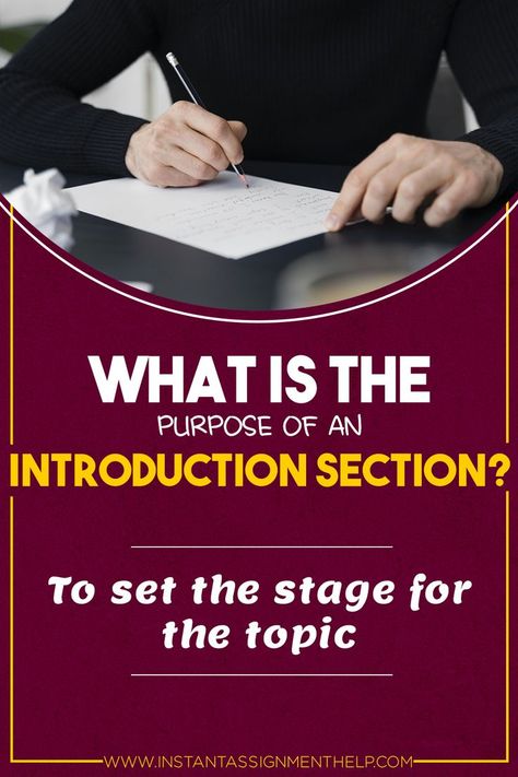 Here are ways to draft an amazing introduction for your assignment. Visit the website to learn the purpose of introduction and how to craft a perfect introduction Writing Introductions, Good Writing, Assignment Writing, Thesis Statement, Myself Essay, Essay Writer, How To Craft, Assignment Help, Academic Writing