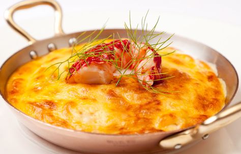 Glazed lobster omelette Lobster Omelette Recipe, Lobster Omelette, How To Prepare Lobster, Parsnip And Apple Soup, Roasted Chicken Wings, Poached Lobster, Spicy Guacamole, Apple Soup, Great British Chefs