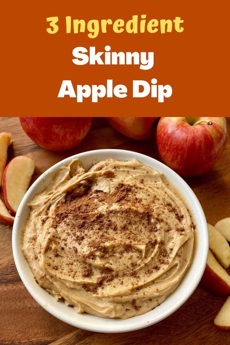 Apple Dip Healthy, Healthy Apple Dip, Apple Dip Recipe, Healthy Dip Recipes, Apple Snacks, Easy Dip, Party Dip, After School Snack, Sweet Dips