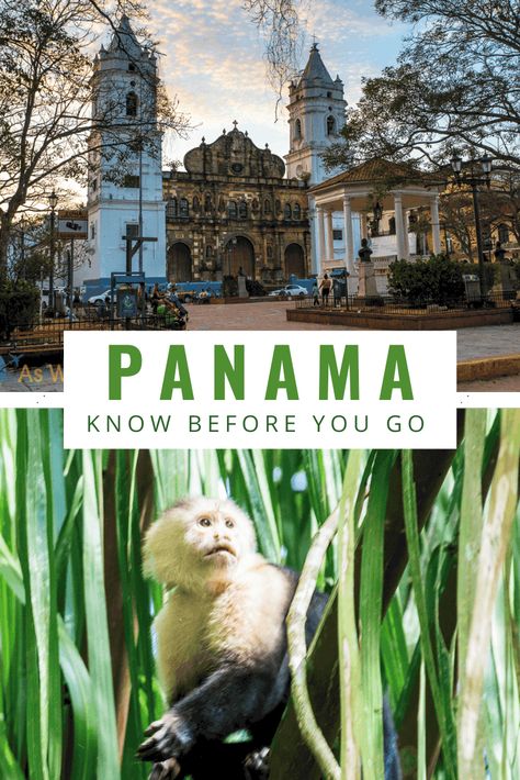 Get the most out of your trip with this list of 20 essential things you should know before visiting Panama. Travel tips and more. What To Wear In Panama, Travel To Panama, Panama Trip, Panama Vacation, Vacay Spots, Panama Canal Cruise, Costa Maya, Panama Travel, Western Caribbean