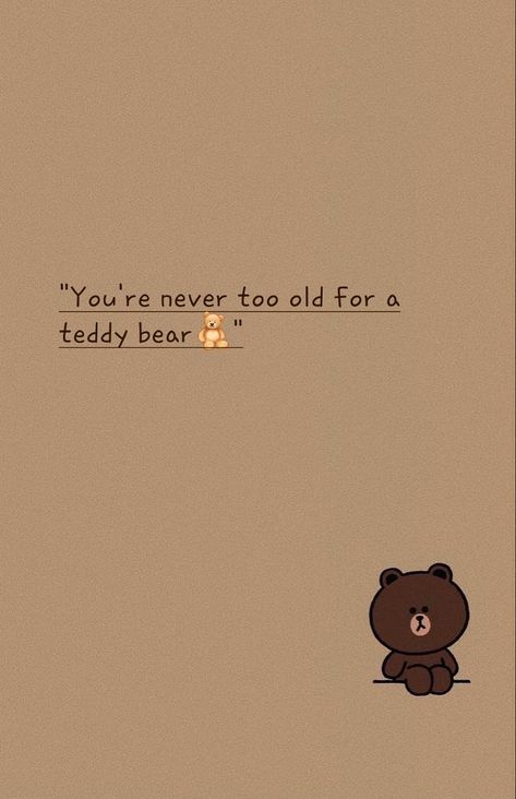 #teddybear Teddy Bear Quotes, Bear Quote, Love Captions, Teddy Day, Funny Bears, Cute Inspirational Quotes, Casual Tote Bag, Story Quotes, Photo Caption